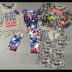 Marvel Clothing Bundle Women’s size Large
